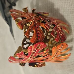 Sassy Jones Congo Bracelet-Red & Orange